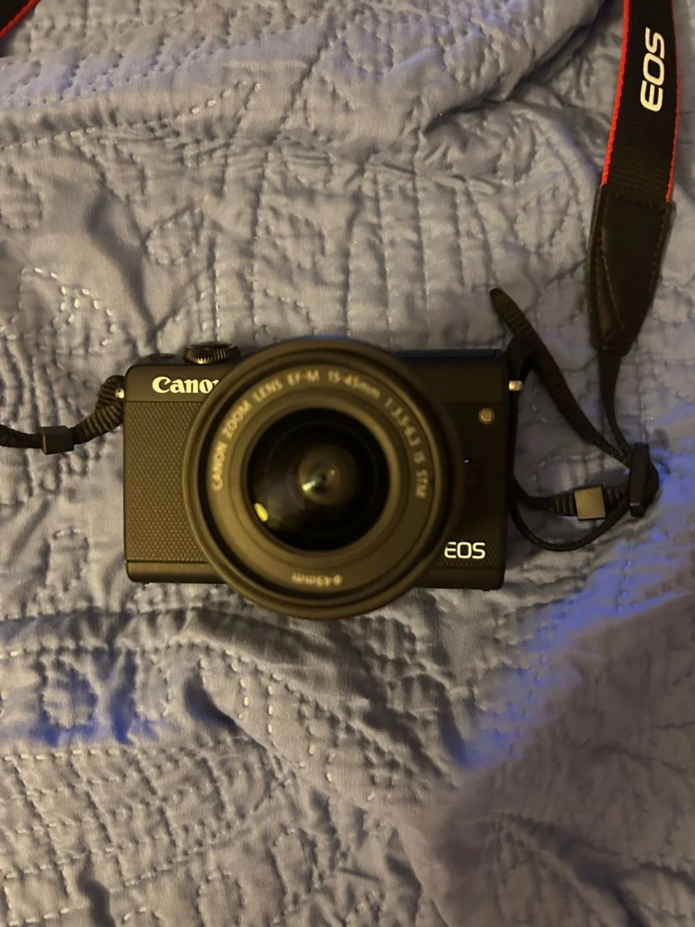 Canon EOS M100 Black and Silver Camera Kit